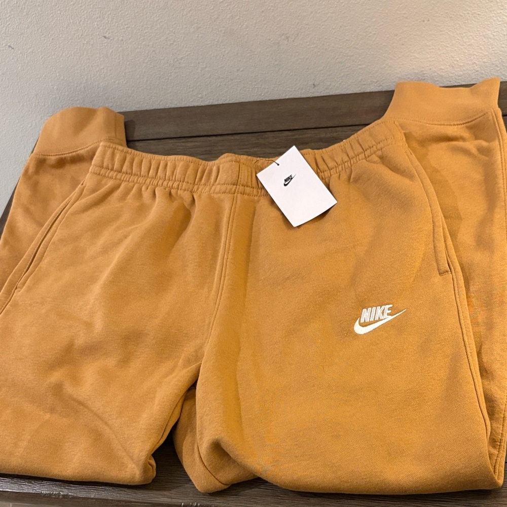 NWT [Nike] Sportswear Tapered Fleece Cargo Drawstring Jogger Sweatpants Men’s M - Picture 7 of 11